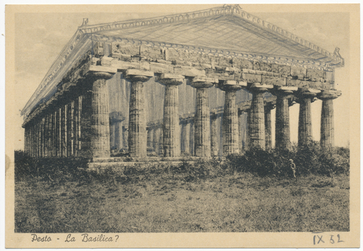 Vorschaubild Paestum: Basilika, mit Ergänzungen von Wolfgang Schöne 1952 